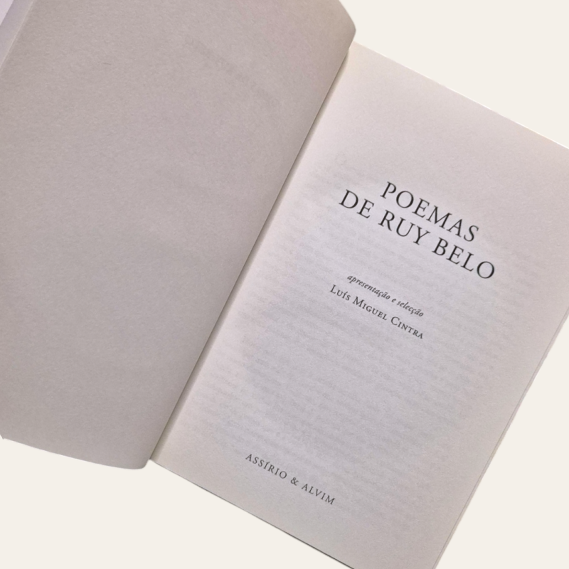 Poemas de Ruy Belo ditos por Luís Miguel Cintra
