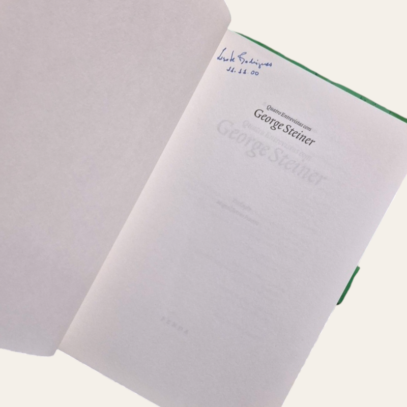 Quatro Entrevistas com George Steiner