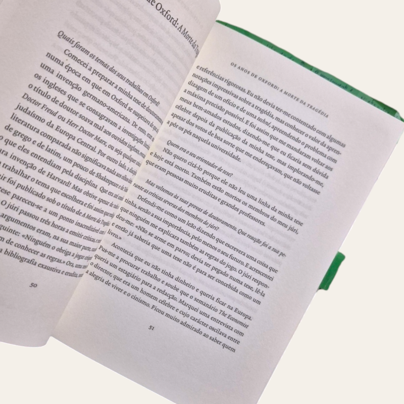 Quatro Entrevistas com George Steiner