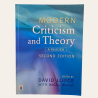 Modern Criticism and Theory
