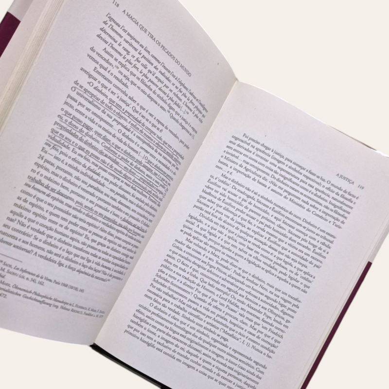 A magia que tira os pecados do mundo