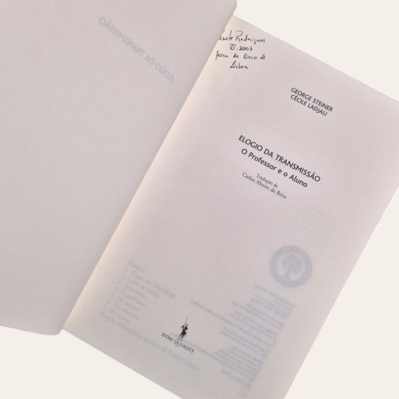 Elogio da Transmissão