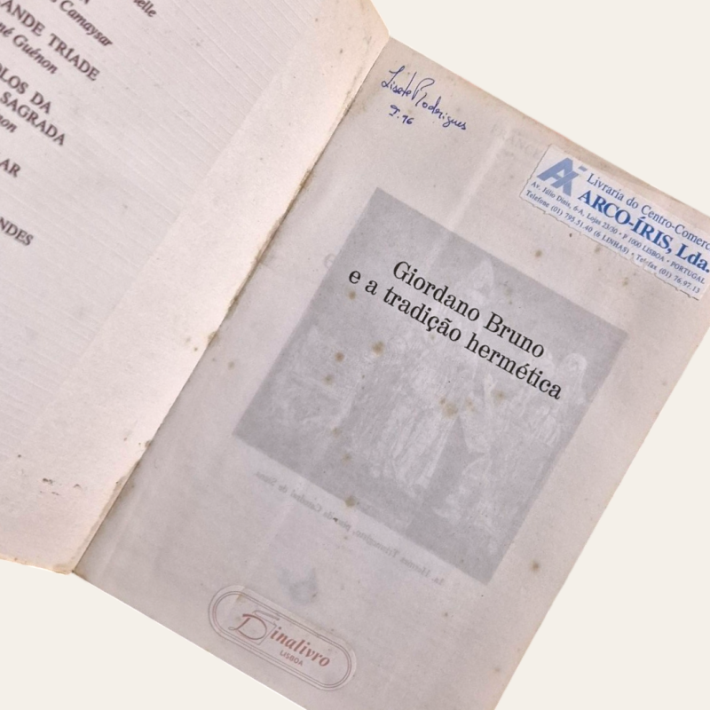 Giordano Bruno e a Tradição Hermética
