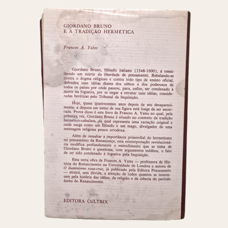 Giordano Bruno e a Tradição Hermética