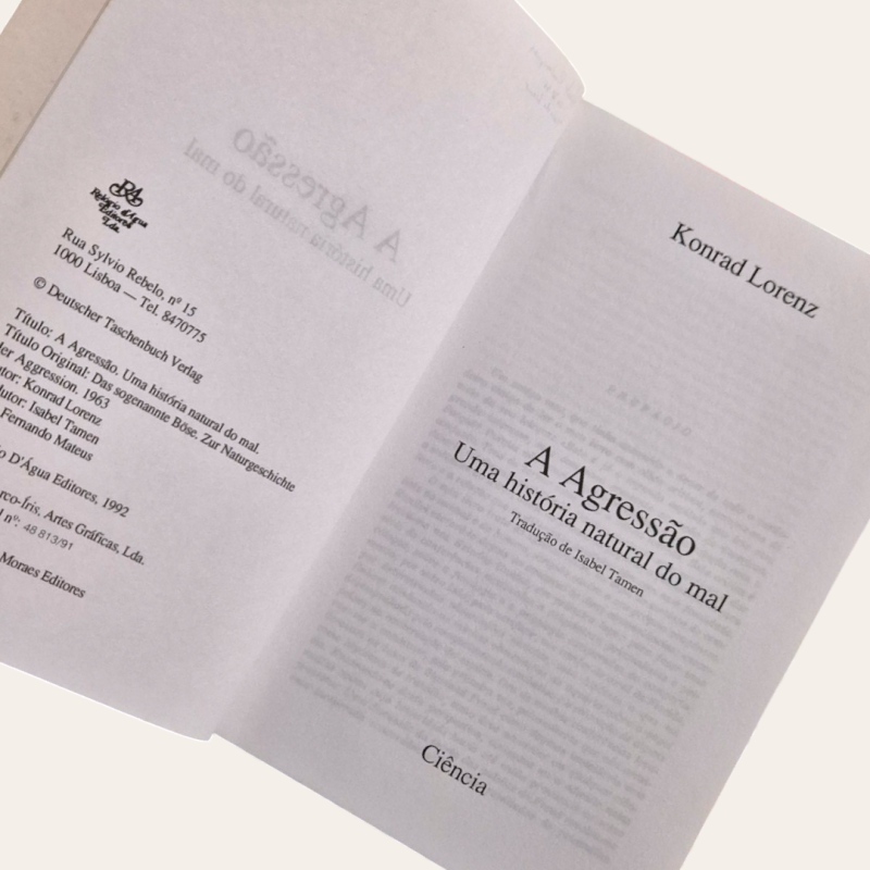 A Agressão - Uma História Natural do Mal