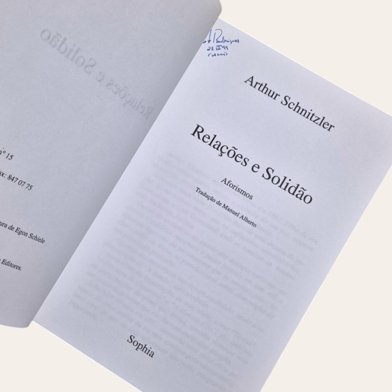 Relações e Solidão