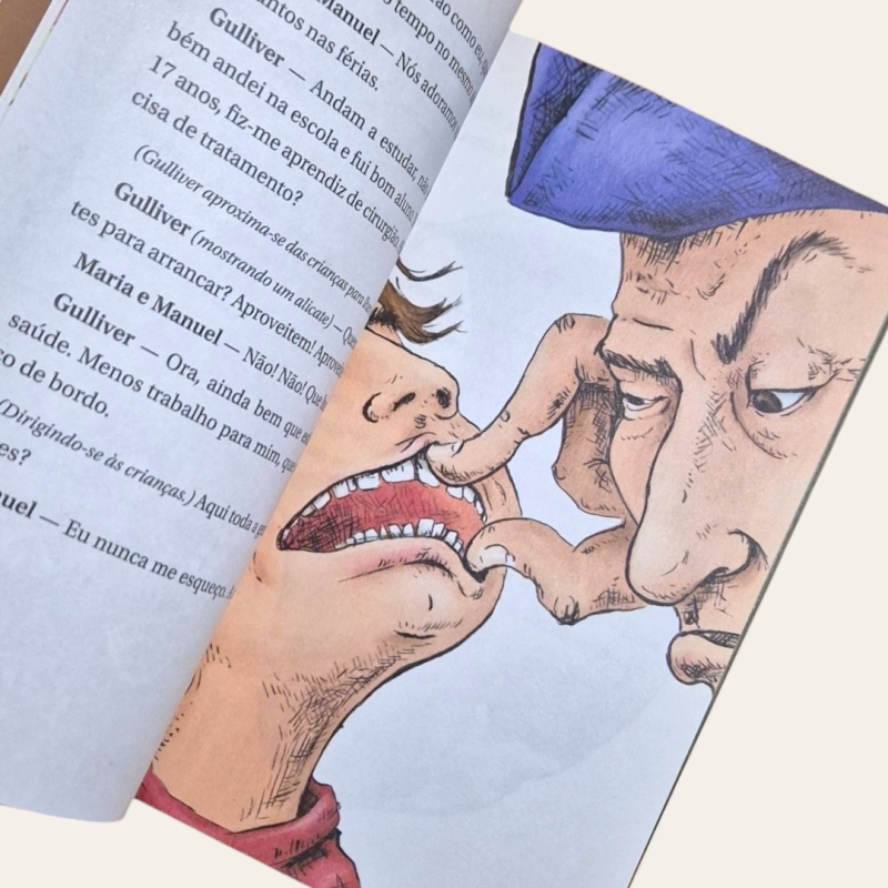 As Viagens de Gulliver com escala em Portugal