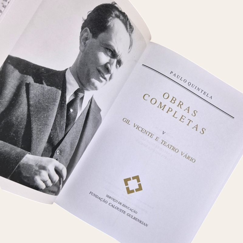 Obras completas : Gil Vicente e teatro vário