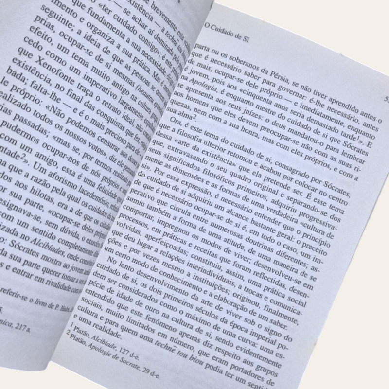 História da Sexualidade - III - O Cuidado de Si