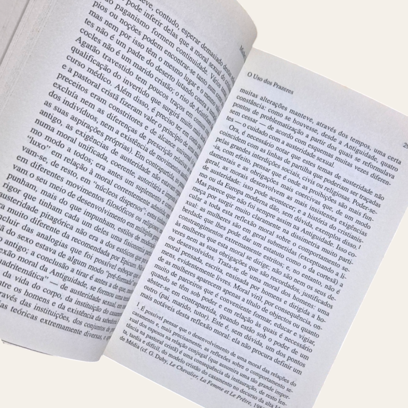 História da Sexualidade - II - O Uso dos Prazeres