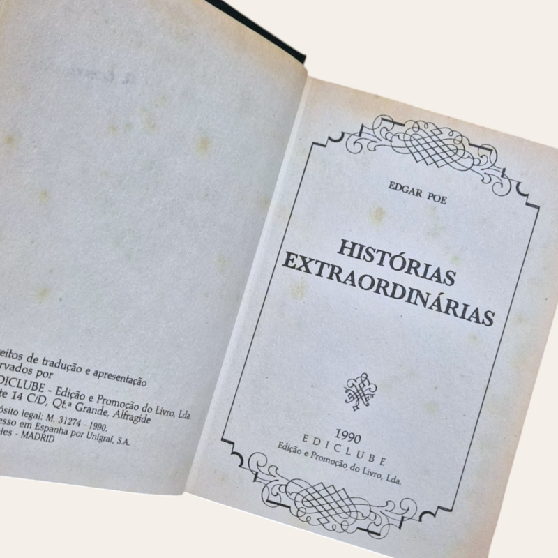 Histórias Extraordinárias