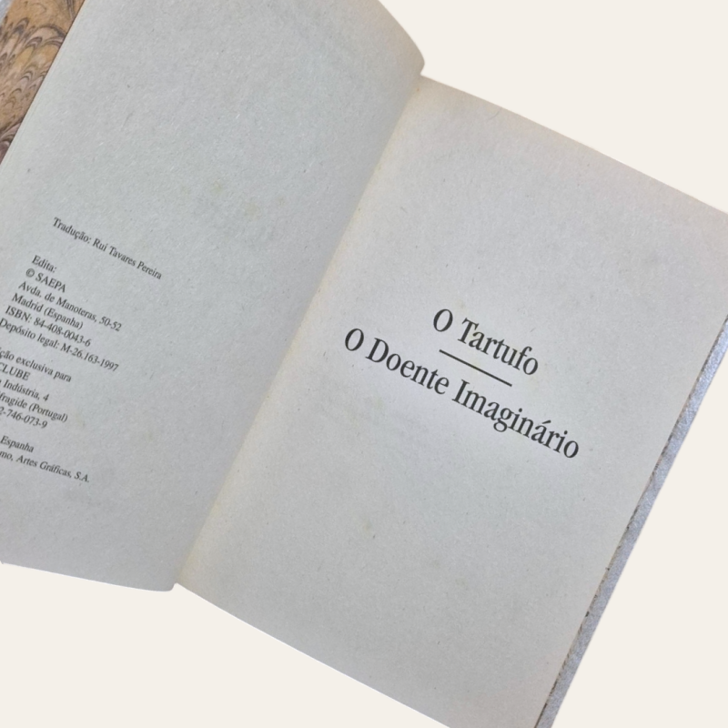 Tartufo | O Doente Imaginário