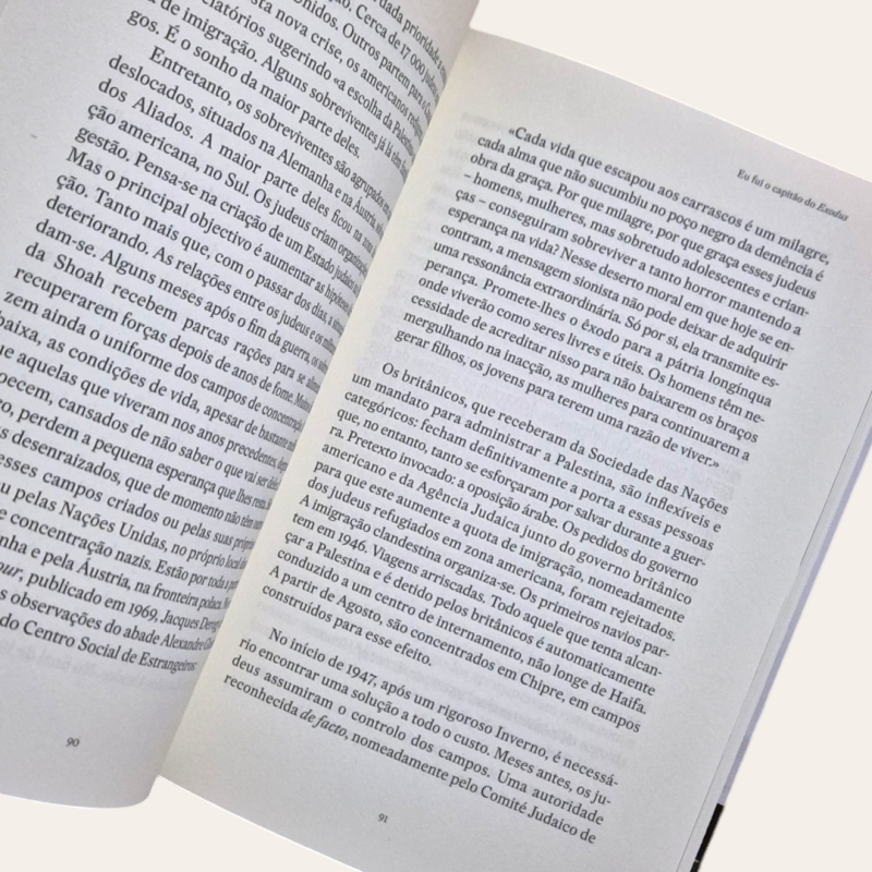 Eu fui o capitão do Exodus