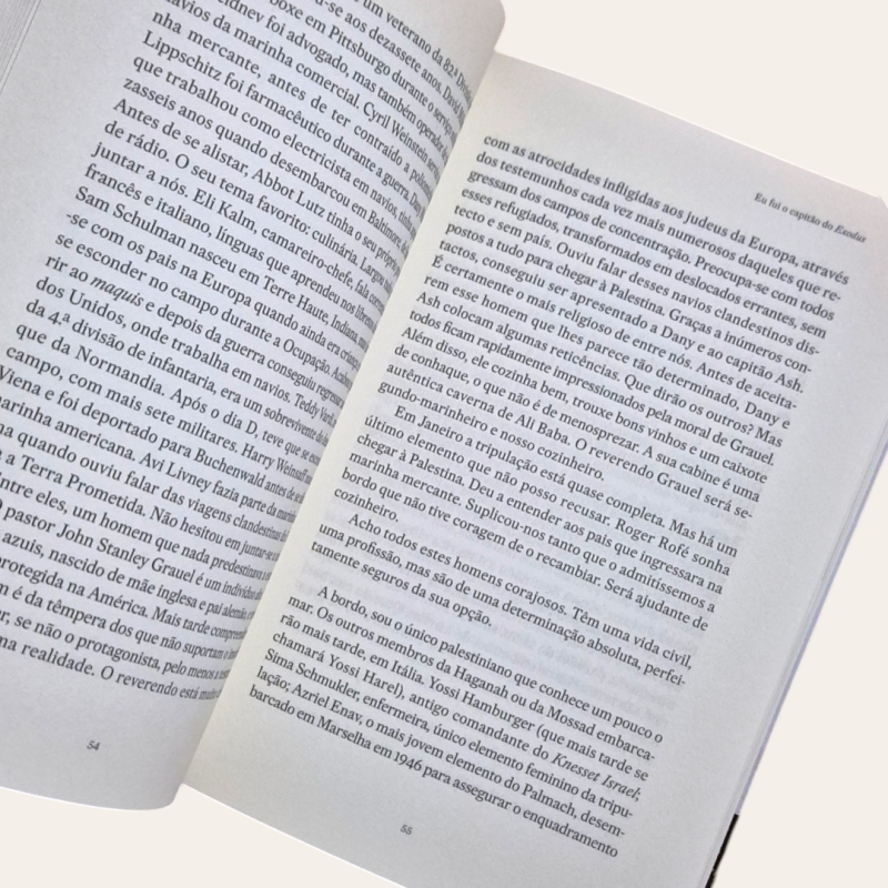 Eu fui o capitão do Exodus