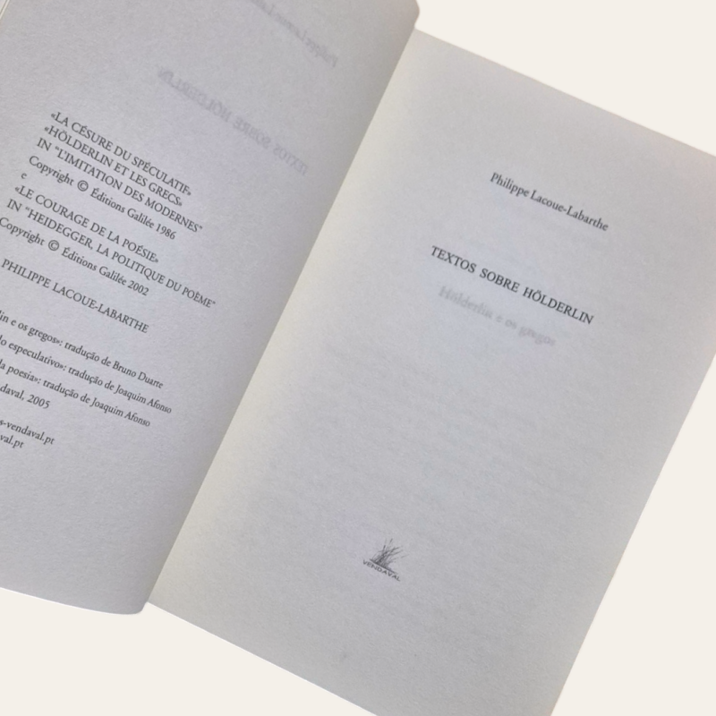 Textos Sobre Hölderlin