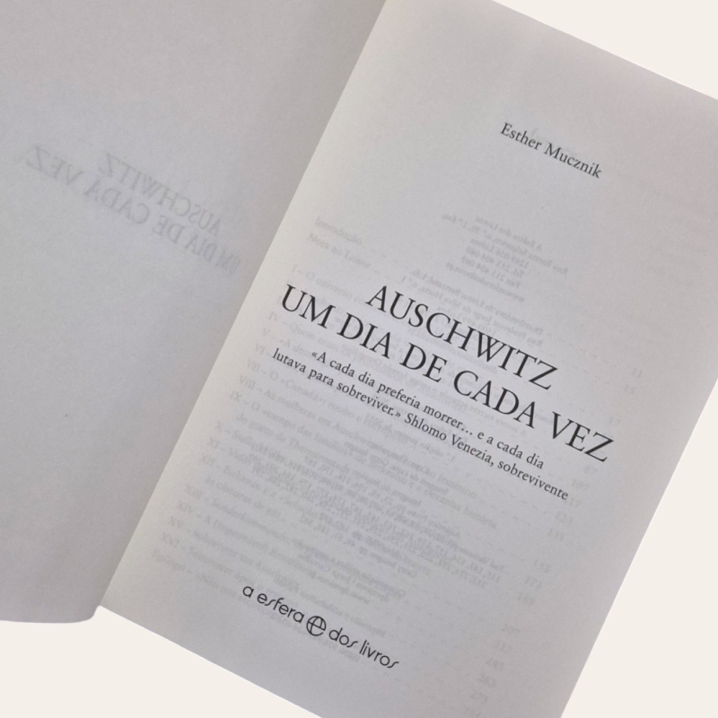 Auschwitz, Um Dia de Cada Vez