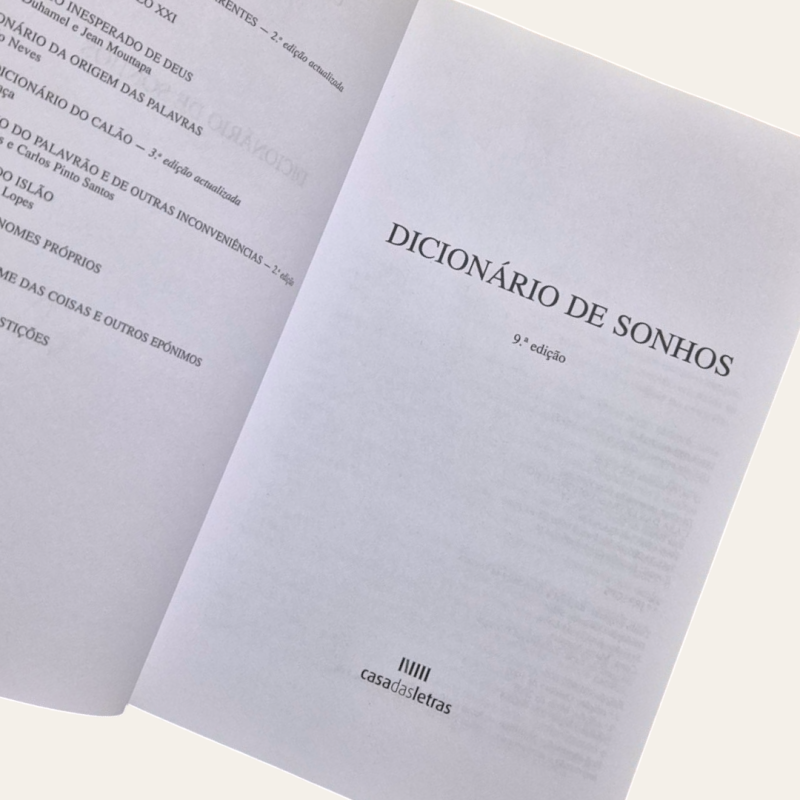 Dicionário de Sonhos