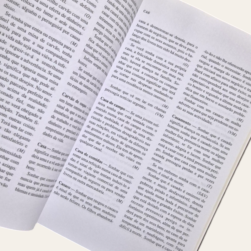 Dicionário de Sonhos