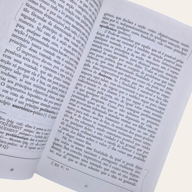 Fundamentação da Metafísica dos Costumes