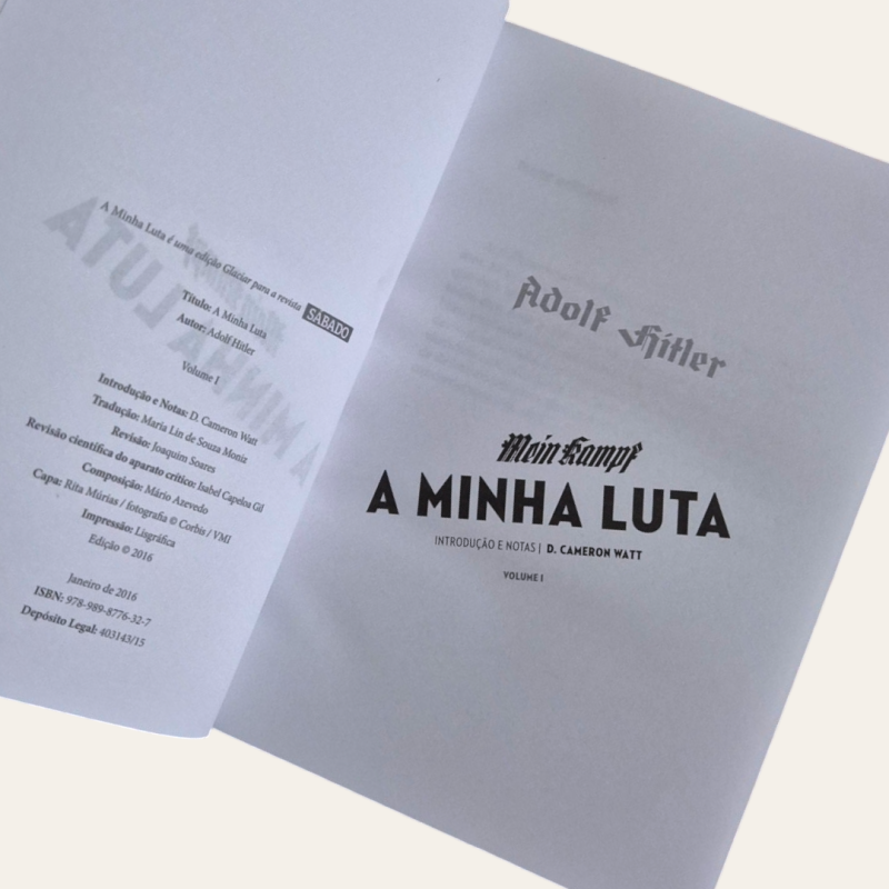 A Minha Luta ( II volumes)