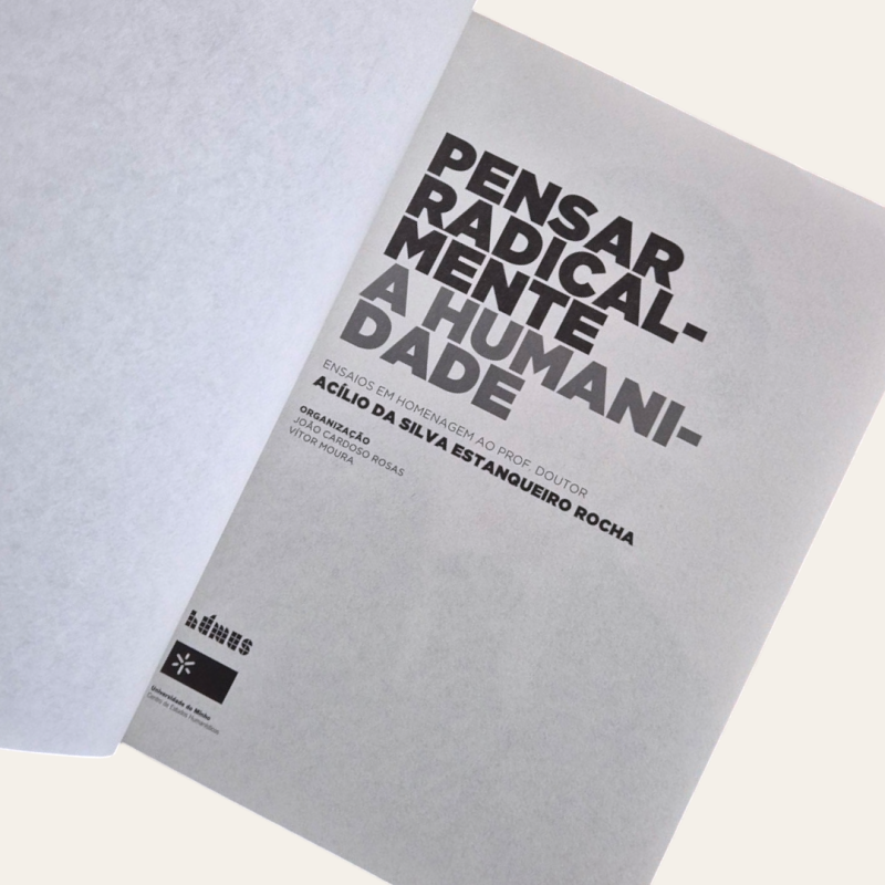 Pensar Radicalmente a Humanidade