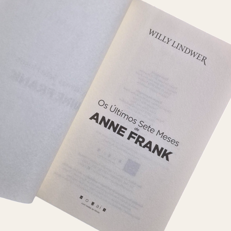 Os Últimos Sete Meses de Anne Frank