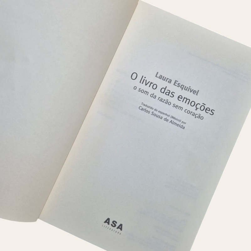 O Livro das Emoções