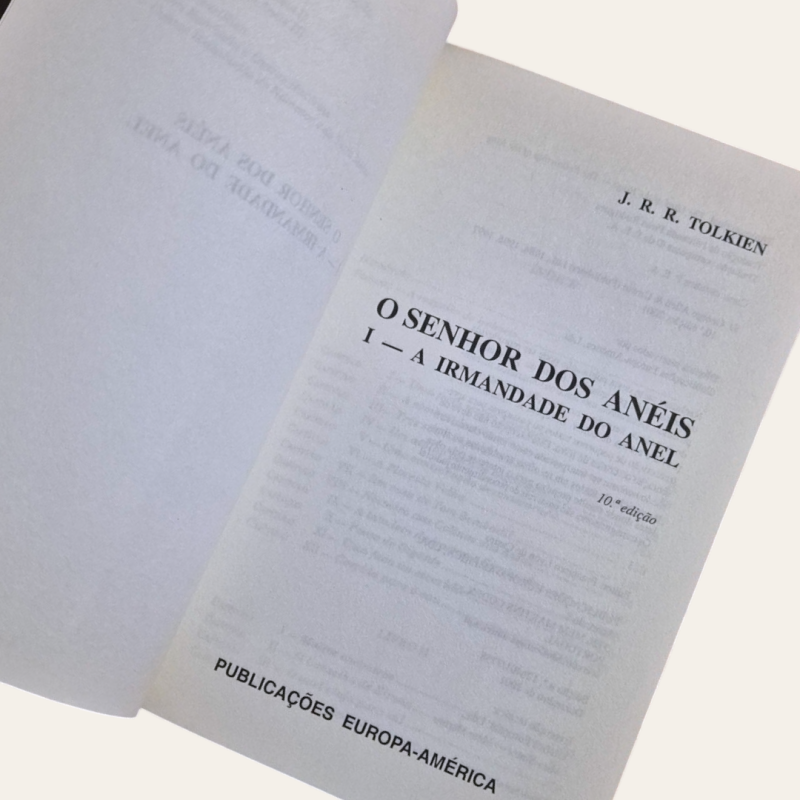 A Irmandade do Anel (Parte 1) - O Senhor dos Anéis