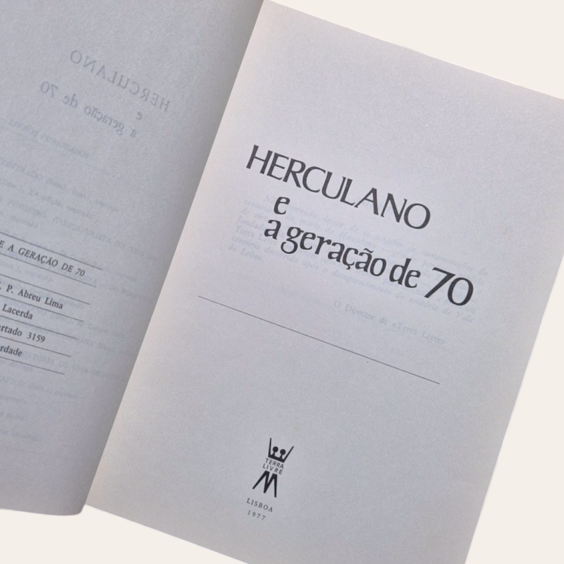 Herculano e a Geração de 70