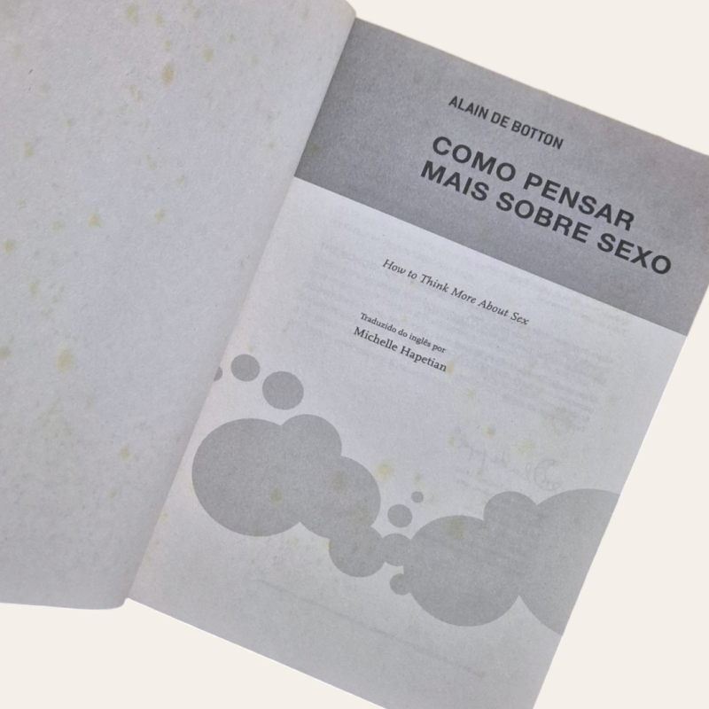Como pensar mais sobre sexo