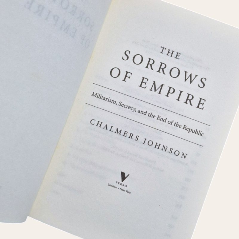 The Sorrows of Empire