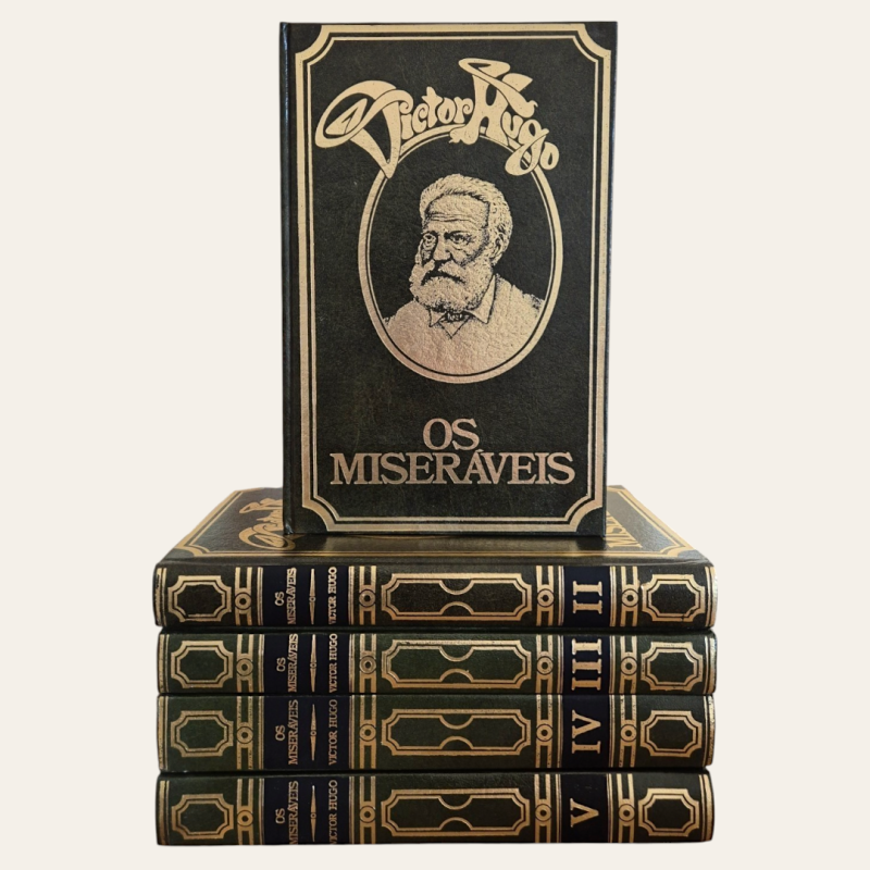 Os Miseráveis (volumes 1-5)