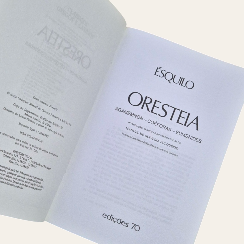 Oresteia - Agamémnon | Coéforas | Euménides