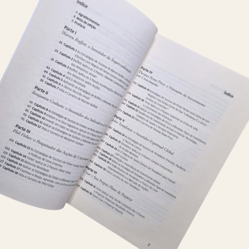 Lições dos Gurus da Bolsa