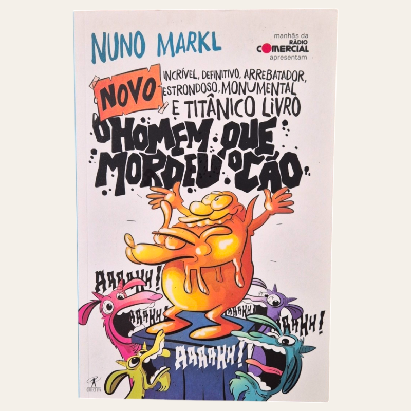 O Novo, Incrível, Definitivo, Arrebatador, Estrondoso, Monumental e Titânico Livro d'O Homem Que Mordeu O Cão