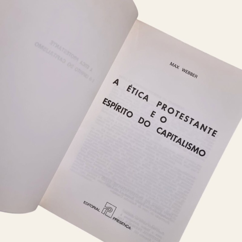 A Ética Protestante e o Espírito do Capitalismo