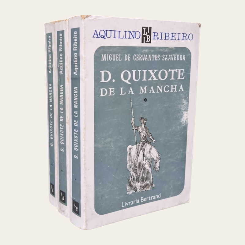 D. Quixote de La Mancha (3 volumes)