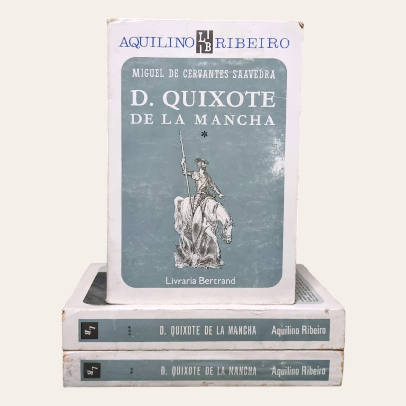 D. Quixote de La Mancha (3 volumes)