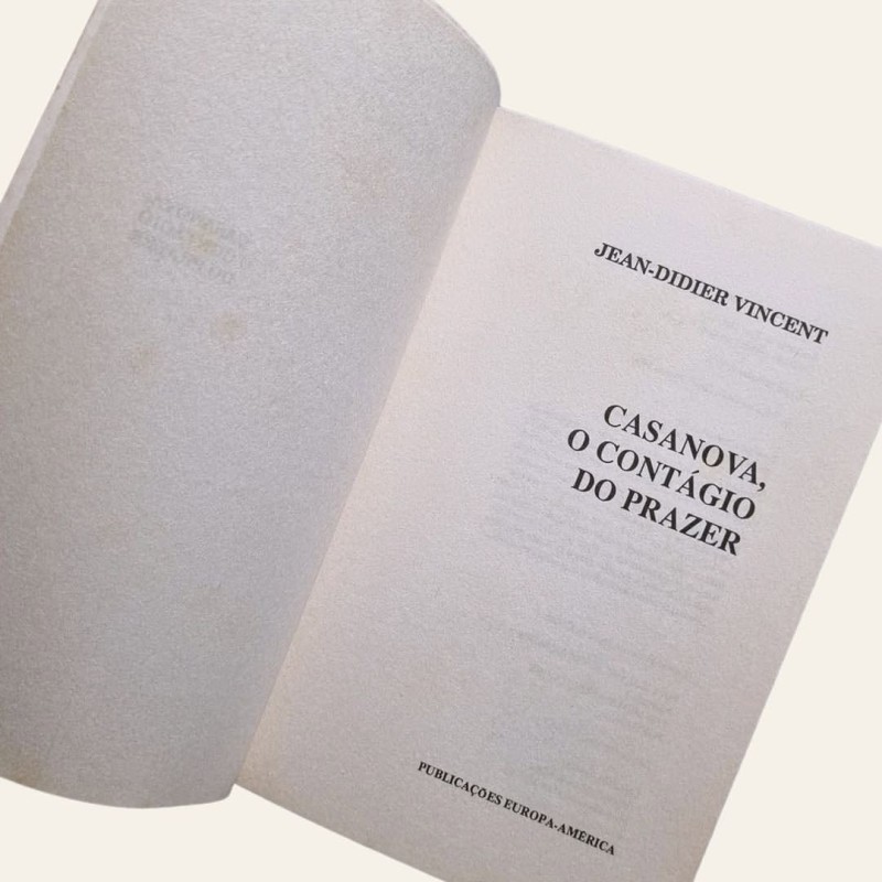 Casanova, o Contágio do Prazer