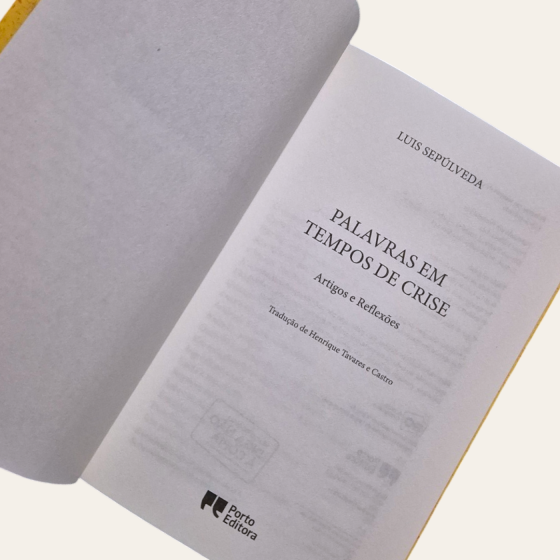 Palavras em Tempos de Crise