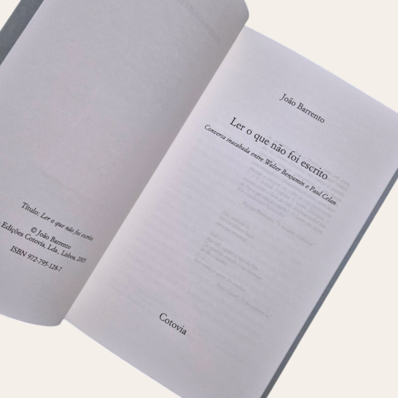 Ler o que não foi escrito