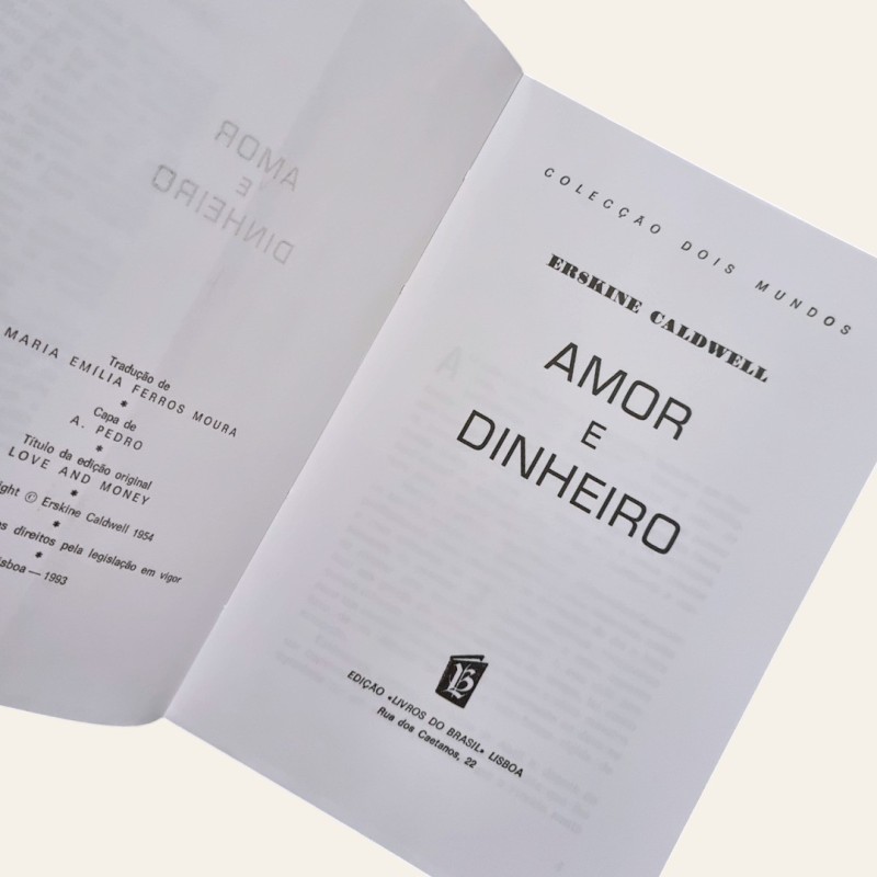 Amor e Dinheiro
