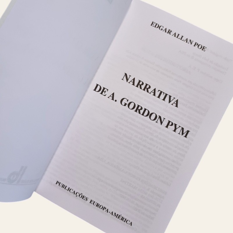 Narrativa de A. Gordon Pym