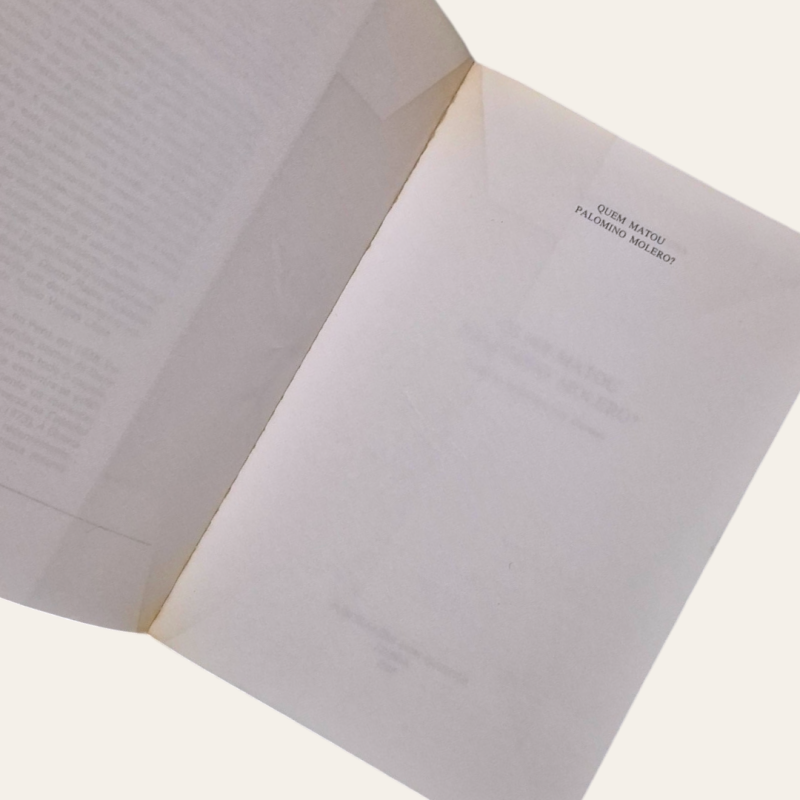 Quem Matou Palomino Molero?