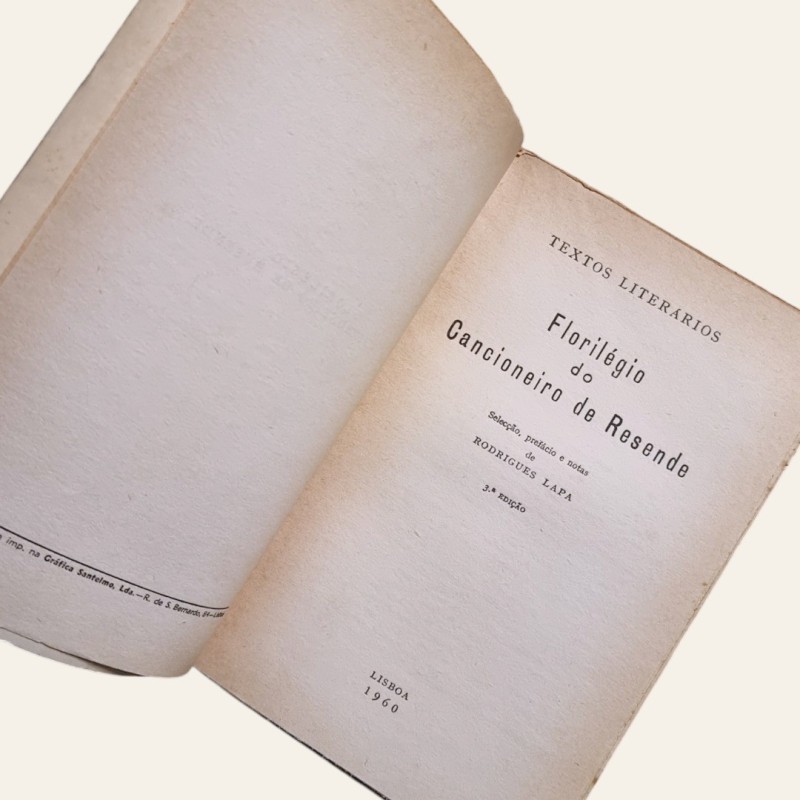 Florilégio do Cancioneiro de Resende