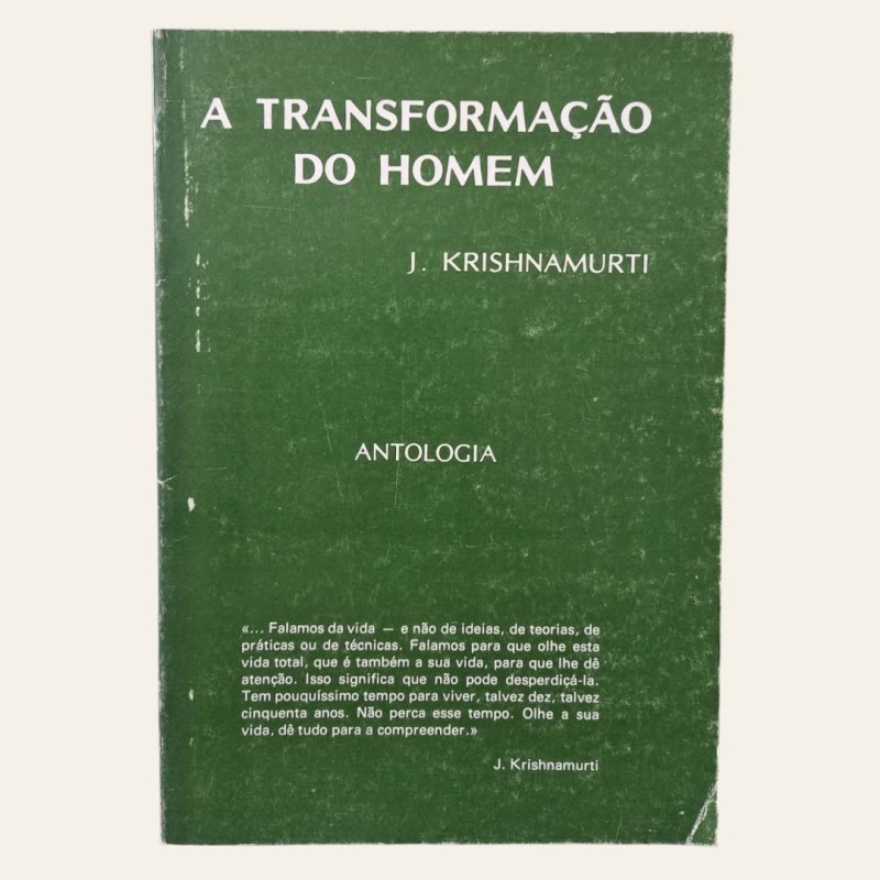 A Transformação do Homem - Antologia
