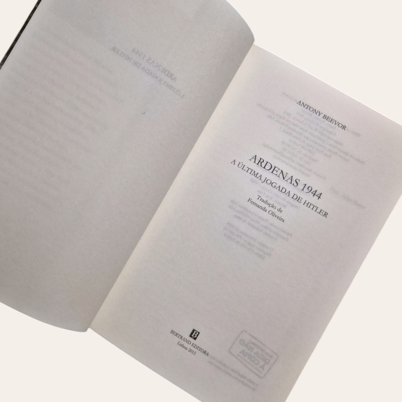 Ardenas - A última Jogada de Hitler 1944