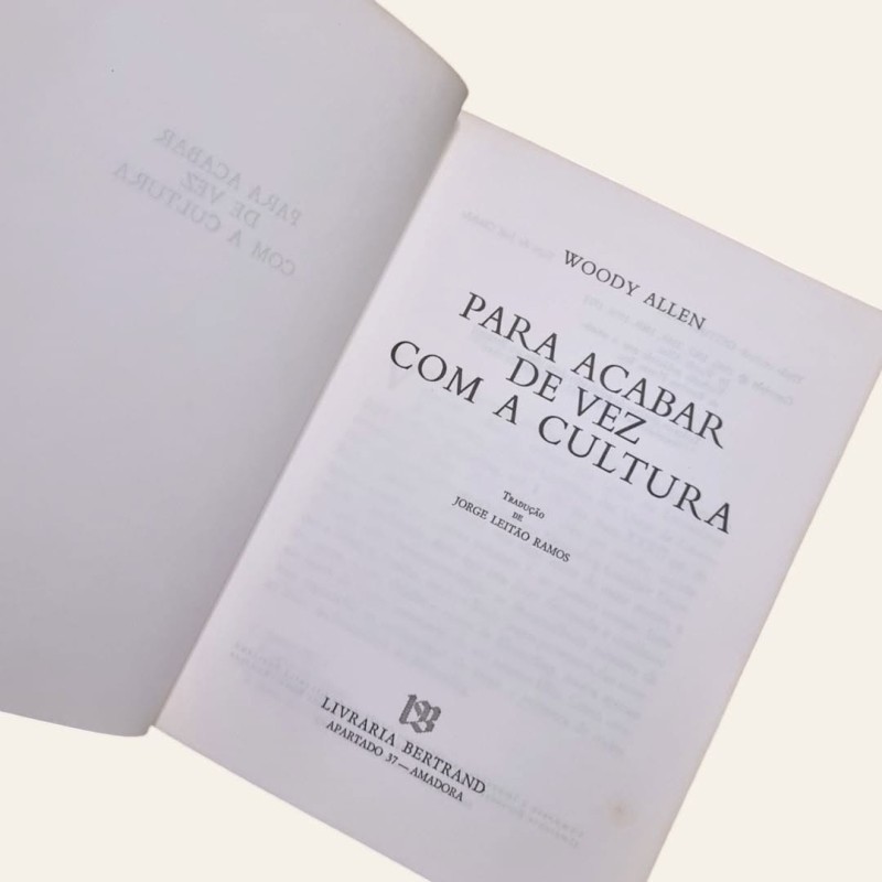 Para Acabar de Vez Com a Cultura