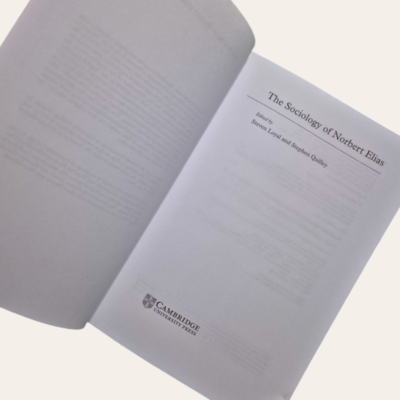 The Sociology of Norbert Elias