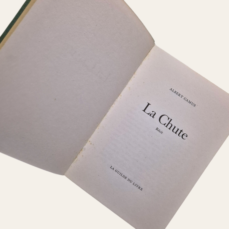 La Chute - La Guilde du Livre